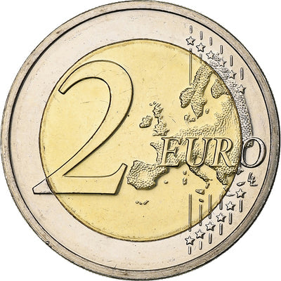 Lussemburgo,
2 Euro,
Grande-Duchesse Charlotte
