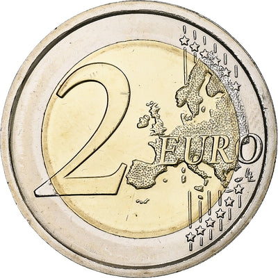 Italia,
2 Euro,
60ème anniversaire du Ministère de la santé