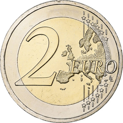 Austria,
2 Euro,
Introduction de l'euro