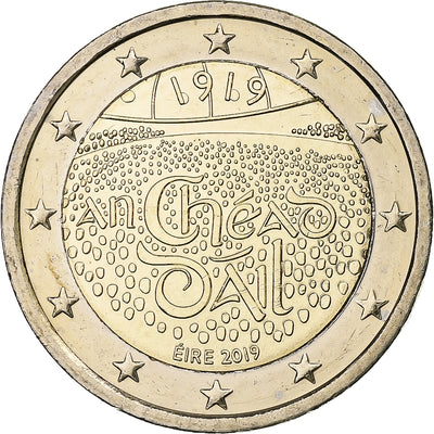 Irlanda, 
            
               2 Euro, 
            
               Dáil Éireann