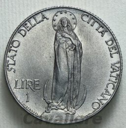 Pio XII - Lira Ac 1940 Anno II