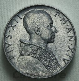 Pio XII - 5 Lire It 1952 Anno XIV