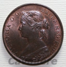 4229 - Gran Bretagna  Victoria 1/2 Penny Cu 1860