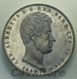 4231 - Genova 5 Lire Ag 1849