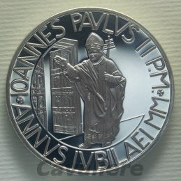 4255 - Giovanni Paolo II 2000 Lire Ag Anno Santo