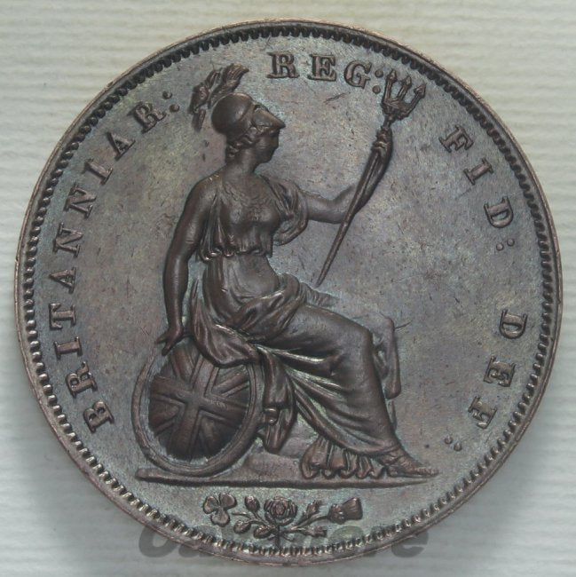 5340 - Gran Bretagna Penny Cu 1853